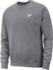 Nike M NSW CLUB CRW BB Herren Sweatshirt (Grau XL ) Fitnessbekleidung