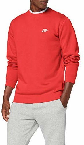 Nike Sportswear Club Sweatshirt (BV2662) university red/white