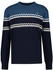 GANT Holiday Stripe Crew Sweater evening blue (8010033-433)