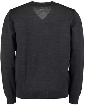 März Maerz V-Pullover Superwash Classic Fit (490400-591) anthracite