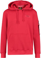Alpha Industries Kapuzensweatshirt "BACK PRINT HOODY", Baumwollmischung, regular fit
