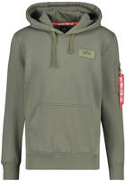 Alpha Industries Kapuzensweatshirt "BACK PRINT HOODY", Baumwollmischung, regular fit
