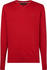 Tommy Hilfiger Organic Cotton-Silk V-Neck Jumper red (MW0MW11653)