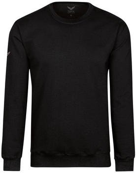 Trigema Sweatshirt aus Biobaumwolle C2C (679501) schwarz