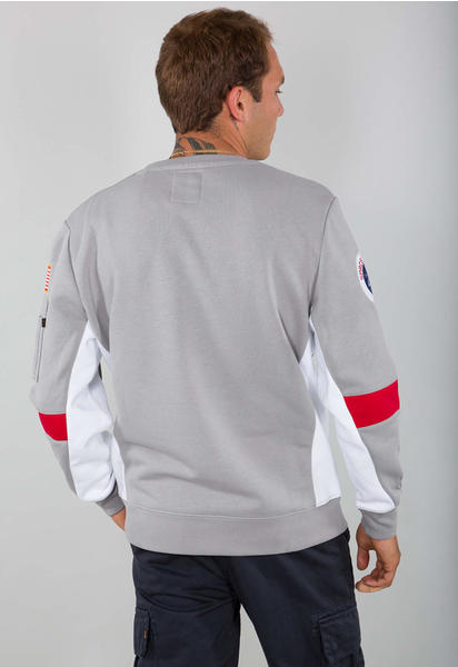Alpha Industries Space Camp Sweater grey heather (198302)