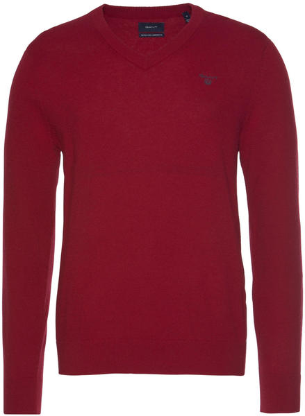 GANT Extra Fine Lambswool V-Neck Sweater red (8010520-610)