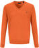 GANT Extra Fine Lambswool V-Neck Sweater harvets pumpkin (8010520-860)