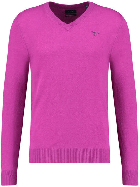 GANT Extra Fine Lambswool V-Neck Sweater strong purple (8010520-532)