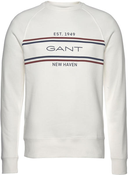 GANT Stripe Sweatshirt offwhite (2006026-113)