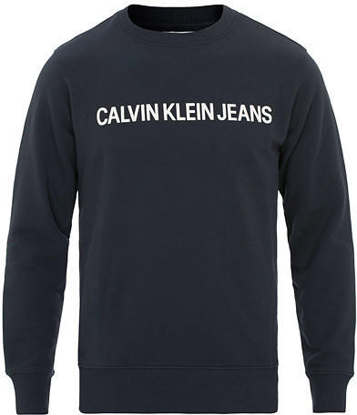 Calvin Klein Basic Institutional Logo Crew Neck Sweatshirt night (J30J307757-402)