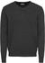 Jack & Jones V-Neck Knitted Pullover (12137194) dark grey