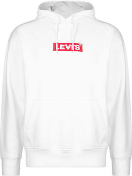 Levi's Relaxed Graphic Hoodie boxtab po white - neutral