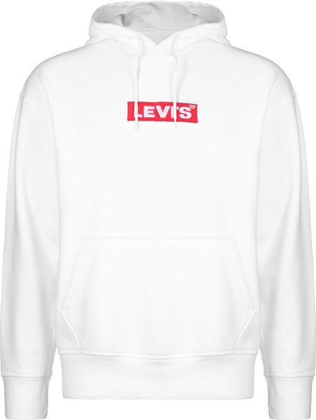 Levi's Relaxed Graphic Hoodie boxtab po white - neutral