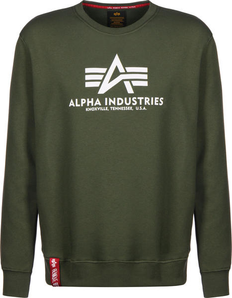 Alpha Industries Basic Sweater dark olive (178302-142)