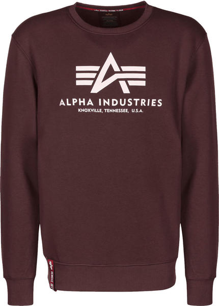 Alpha Industries Basic Sweater red (178302-21)