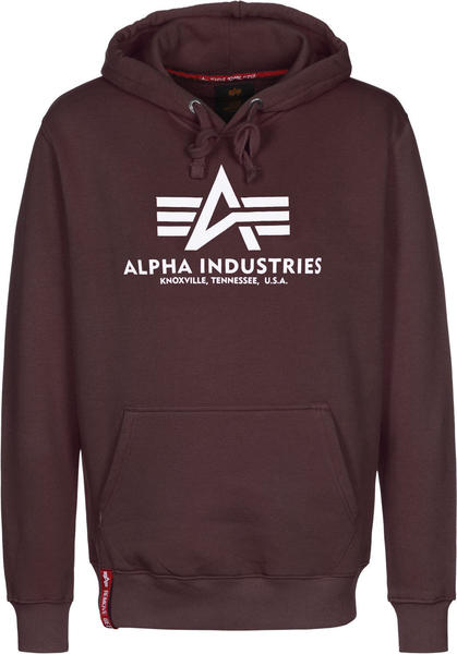 Alpha Industries Basic Hoody red (178312-21)