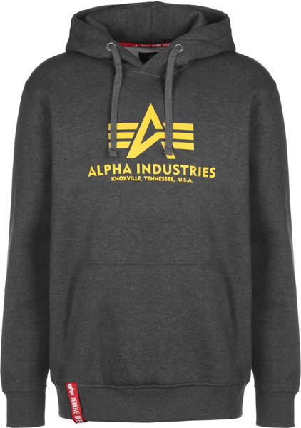 Alpha Industries Basic Hoody gray (178312-315)