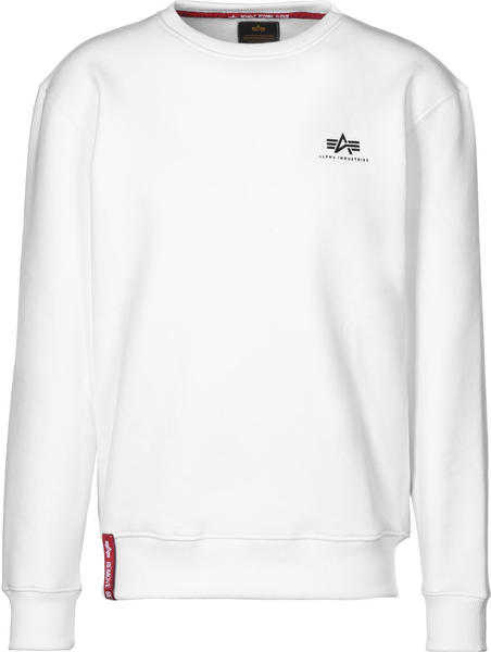 Alpha Industries Basic Sweater Small Logo white (188307-09)