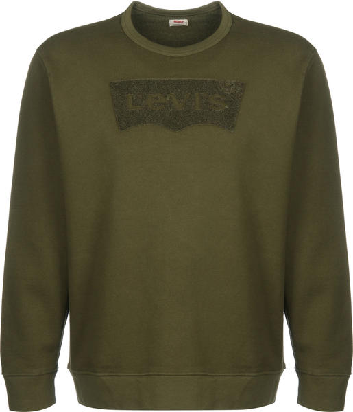 Levi's Graphic Crew Fleece Sweatshirt meedle olive (17895)