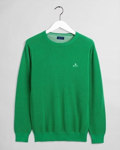 GANT Piqué Sweater (8030521-364) amazon green