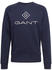 GANT Logo Sweatshirt ( 2046062-433) evening blue