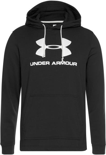 Under Armour Sportstyle Logo Terry Hoodie (1348520) black