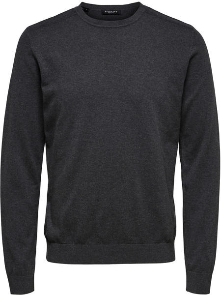 Selected Pima Cotton Jumper (16074682) anthracite