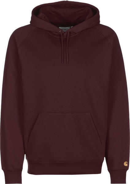 Carhartt Hooded Chase Sweat bordeaux/gold (I026384.JD.90)