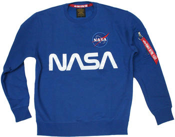 Alpha Industries Nasa Reflective Sweater blue (178309-539)