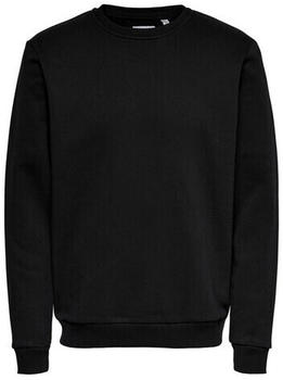 Only & Sons ONSCERES LIFE CREW NECK NOOS (22018683) black