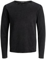 Jack & Jones Rundhalspullover "JJELEO aus pflegeleichter Baumwollqualit&auml;t"