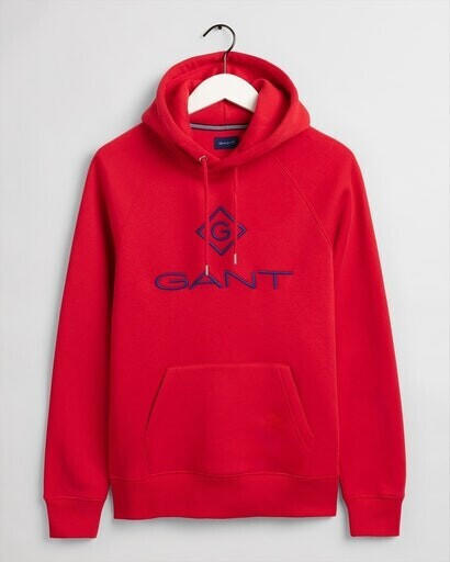GANT Color Logo Hoodie (2047013-620) bright red