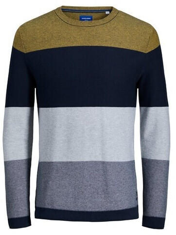 Jack & Jones Jorflame Knit Crew Neck Sts (12175822) navy blazer