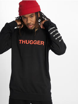 Merchcode Sweatshirt Thugger Childrose black (MC309BLK)