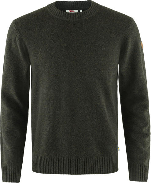 Fjällräven Övik Round-neck Sweater M dark olive