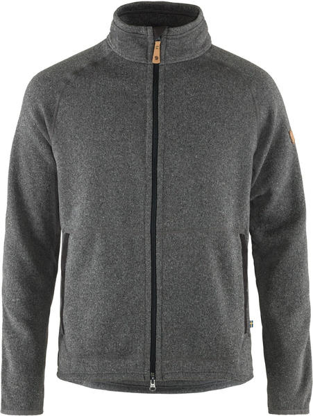 Fjällräven Övik Fleece Zip Sweater M dark grey