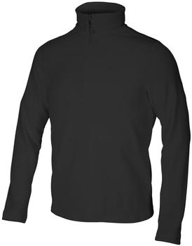 CMP Men's Sweatshirt made from Stretch-Performance fleece in plain hues (3E15747) black