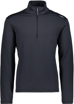 CMP Men's Sweatshirt made from Stretch-Performance fleece in plain hues (3E15747) anthracite