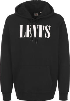 Levi's Relaxed Graphic Graphic Serif Hoodie (38479) black