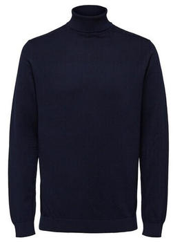Selected Slhberg Roll Neck B Noos (16074684) navy blazer