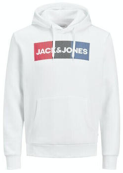 Jack & Jones Jjecorp Logo Sweat Hood Noos (12152840) white