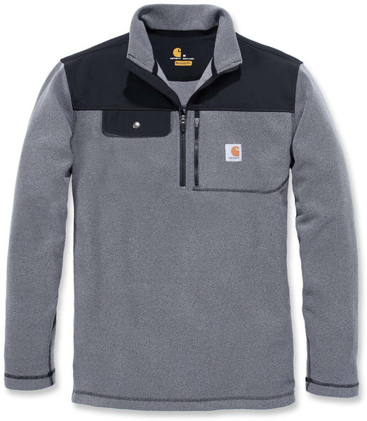 Carhartt Fallon Half-Zip Sweatshirt (102836) charcoal
