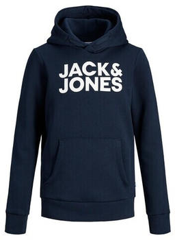 Jack & Jones Jjecorp Logo Sweat Hood Noos Jr (12152841) navy blazer