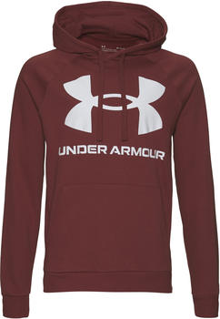 Under Armour UA Rival Fleece Big Logo Hoodie (1357093) red