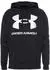 Black: Under Armour UA Rival Fleece Big Logo Hoodie (1357093)