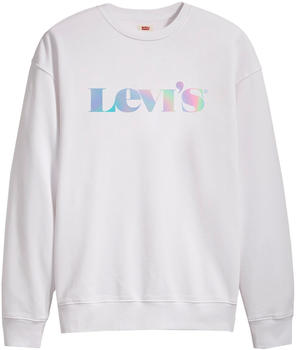 Levi's Relaxed Graphic Crew Sweatshirt (38712-0008) white