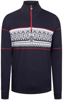 Dale of Norway Rondane Sweater (92691) navy white raspberry