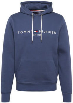 Tommy Hilfiger Organic Cotton Blend Logo Hoody (MW0MW11599) faded indigo