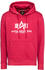 Alpha Industries Basic Hoody red (178312-523)
