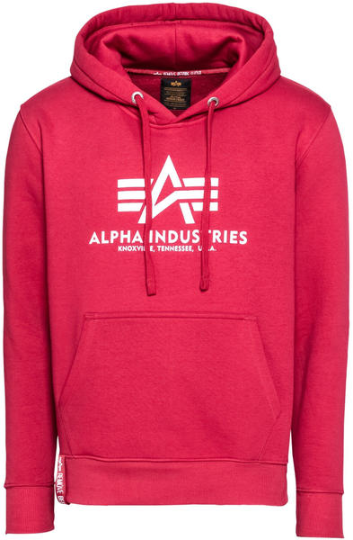 Alpha Industries Basic Hoody red (178312-523)